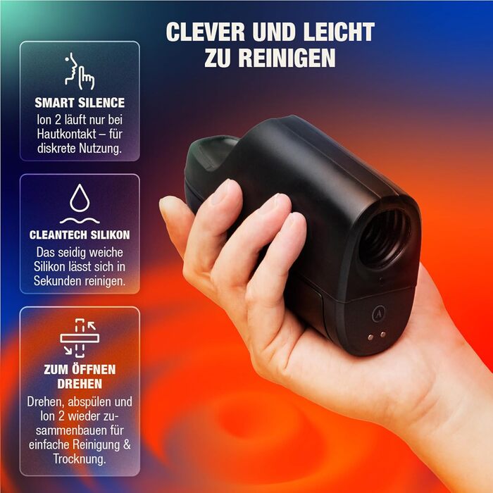 Arcwave Ion 2 - Масажер для чоловіків, повітряний стимулятор | Зручний, водонепроникний | Arcwave