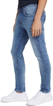 Чоловічі джинси Skinny Tom Tailor Culver Denim (світло-блакитні, Used Light Stone Blue, 34W/32L)