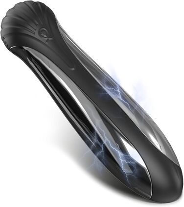 Іграшка для дорослих з вібрацією та електрошоком, 9 режимів вібрації + 3 режими електрошоку, USB-зарядка, для жінок