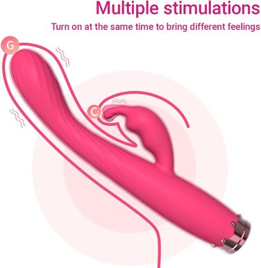 Вібратор для жінок Rabbit G-Spot, 10 режимів, фіолетовий