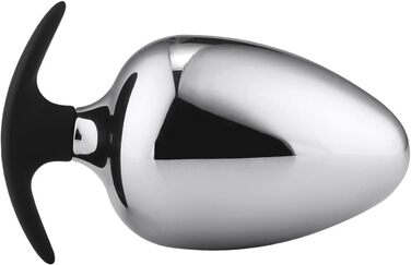 Металевий аналізатор Yerbssk - великий, унісекс, для досвідчених користувачів, аналізатор для анусу, секс-іграшка, срібний