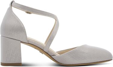 Жіночі туфлі-човники Tamaris Platinum Glam, текстильні, колір платиновий, розмір 39 EU
