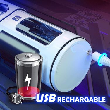 Електричний вібратор для чоловіків YcsLust з керуванням через додаток, 10 режимів вібрації та інтерактивні розваги