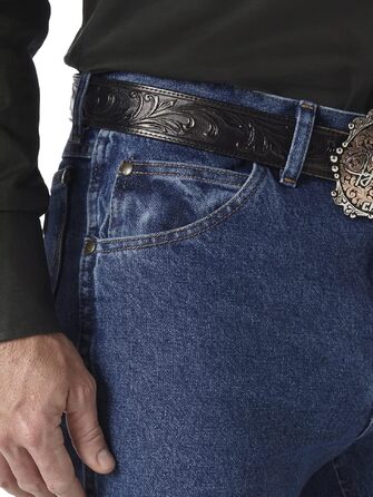 Чоловічі джинси Wrangler Premium Performance Cowboy Slim Fit, темно-сірі (Dark Stone), 35W / 30L