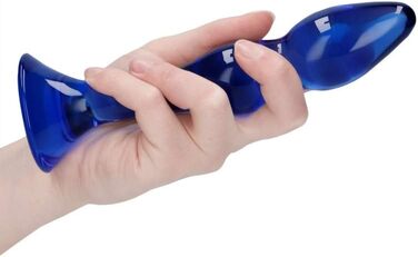 Ділт з боросилікатного скла Shots Chrystalino Galant, блакитний, 15 см