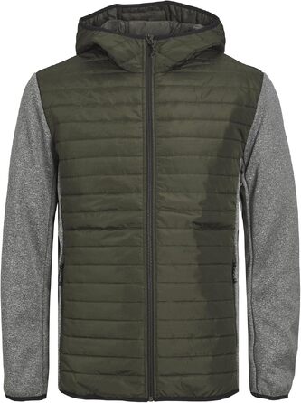 Чоловіча гібридна куртка JACK & JONES Hybridjacke L, чорна