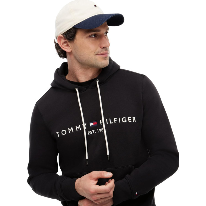 Чоловічі шорти Tommy Hilfiger Mw0mw11599 Sky Captain, чорні (Jet Black), розмір XXL