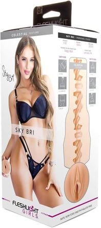 Fleshlight Sky Bri Celestial (Lady) - Мастурбатор SuperSkin, Реалістична Іграшка для Здорової Інтимності