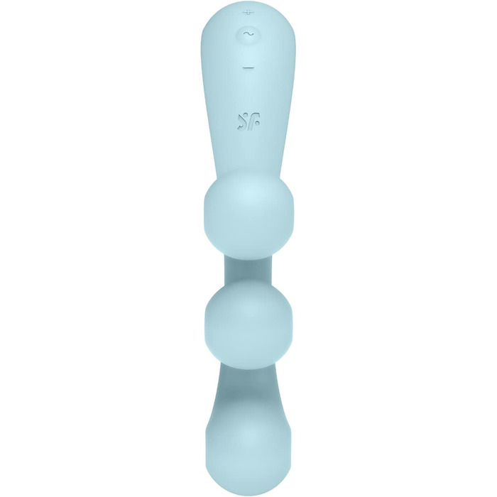 Vibrator Satisfyer Tri Ball 2 з 3 м'ячами | Стимулятор для кліторальної, вагінальної та анальної насолоди | 10 програм, водонепроникний (IPX7), 18 см