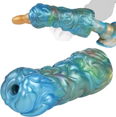 Іграшка для чоловіків Jixaxe Alien Monster - реалістична мастубаційна іграшка з вагінальним та анальним отвором