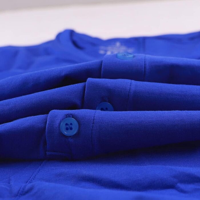 Чоловіча спідня білизна Usle Alive - боді з бретелями, футболка-гуч, блакитний (XXL), бавовна