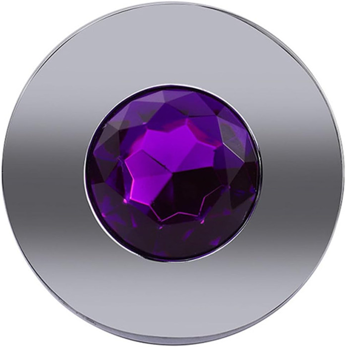 Анальний стимулятор Soarvlorfy з нержавіючої сталі: стик, куля, анальний дildo з діамантовою основою. Підходить для чоловіків та жінок. Матеріал: нержавіюча сталь, колір: сріблястий.