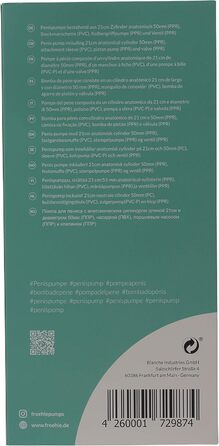 Анатомічна помпа для пеніса Fröhle PP010 Slim-Fit Professional (1 шт., прозора)