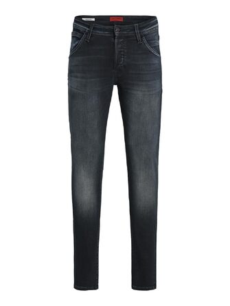 Чоловічі джинси JACK & JONES Ubbo Glenn Slim Fit, темно-сині, стрейч-денім (33W / 32L)