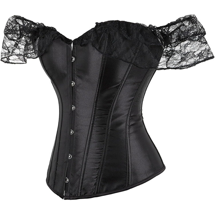 Жіночі сексуальні сукні та корсети: чорний, жовтий, 4XL. Сукні та корсети для сну та відпочинку, елементи інтимної білизни.