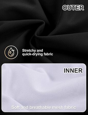 Чоловічий купальник Badeanzug Damen Bauchweg Rückenfrei Shape Badeanzüge Neckholder Sexy Push Up Bademode mit Cups M Schwarz