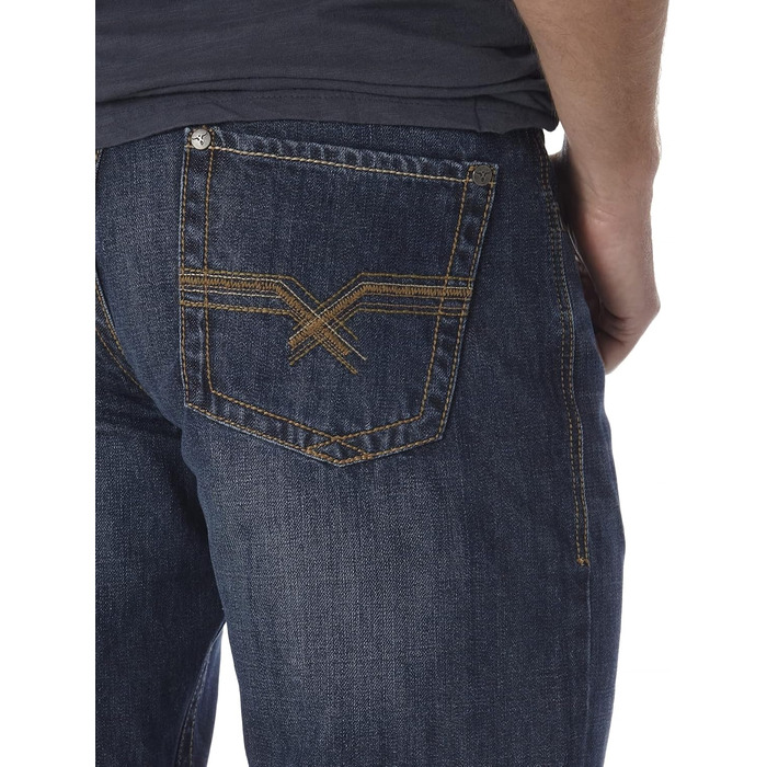 Чоловічі джинси Wrangler 20x Extreme Relaxed Fit, колір Wells, розмір 30W/32L