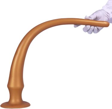 Аналізатор простати Yasexx 64 см: великий секс-іграшка з м'якого силікону з чашею, для жінок та чоловіків