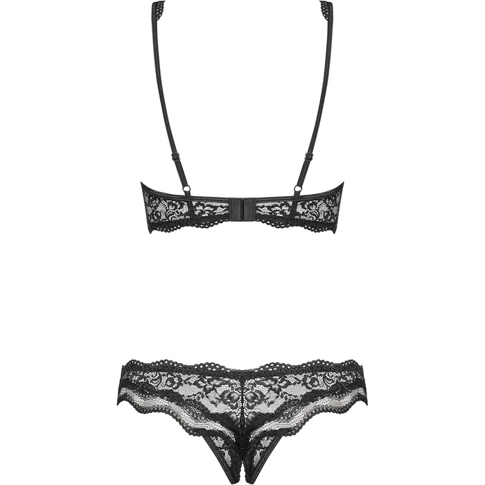 Бюстгальтер Obsessive M819 чорного кольору, L-XL