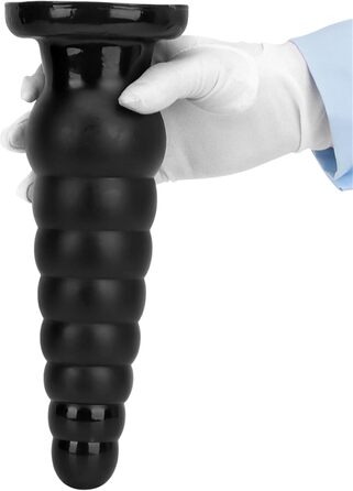 Анальний плаг TangQian XXL для стимуляції та розширення анусу - стимулятор для чоловіків та жінок, чорний