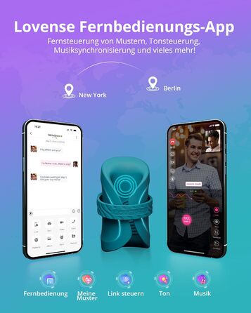 LOVENSE Gush 2 - Автоматичний чоловічий вібратор з пульсацією, керування через додаток, регульовані ремінці, для тренування витривалості