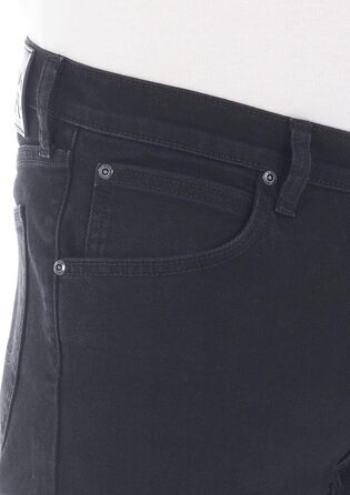 Чоловічі джинси Lee Daren Regular Straight Fit зі стрейчем, колір Rinse Black (38W / 32L)