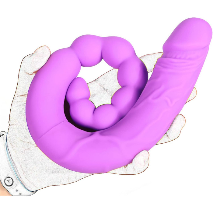 Анальний дildo Hrekssi 48 см: супер довгий анальний дildo для чоловіків та жінок, мастурбація, секс-іграшки