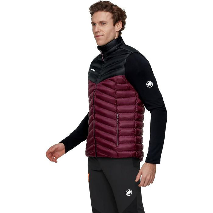 Чоловічий утеплений жилет Mammut Albula IN Weste, колір vin-black, розмір S