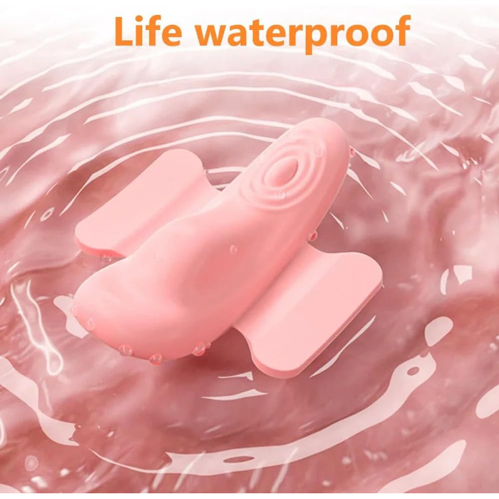 Вібратор для жінок Guspiun Butterfly - портативний, 7 режимів, з пультом дистанційного керування