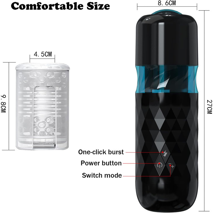 Іграшка для чоловіків Sumeber: 7 способів стимуляції, телефонний стійка, автоматичне керування
