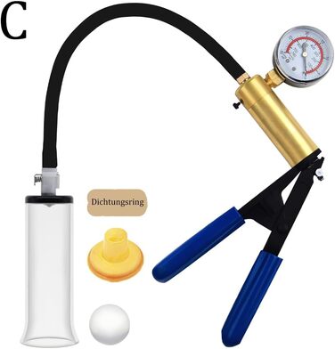 Насос для збільшення статевого члена Jpscor 2-в-1 з передзворотом, для чоловіків, SM-іграшка