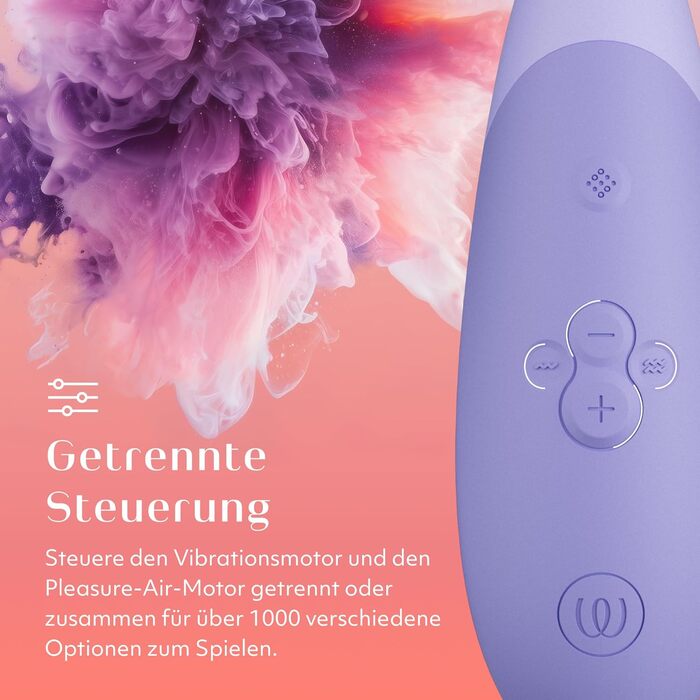 Womanizer Enhance 2 в 1: вібратор клітора та соска-стимулятор | Водонепроникний, акумуляторний | Іграшка для дорослих, фіолетовий