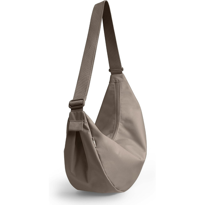 Водонепроникна сумка-кросбоді GOT BAG Moon Bag у формі півмісяця, великий розмір (Seal Monochrome, Large)
