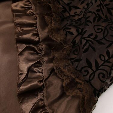 Жіночий корсет вінтажний з кісточками, з квітковим візерунком, великий розмір, з талієвим корсетом, з шнурівкою, з мереживом, золотий (L)