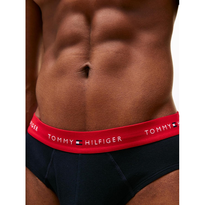 Трьохпарний боксер Tommy Hilfiger (XS, чорний/синій/червоний) - чоловіча білизна