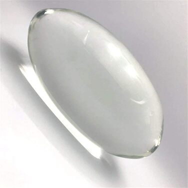 Анальний масажер з кришталю, скло, 117*60 мм - для чоловіків та жінок