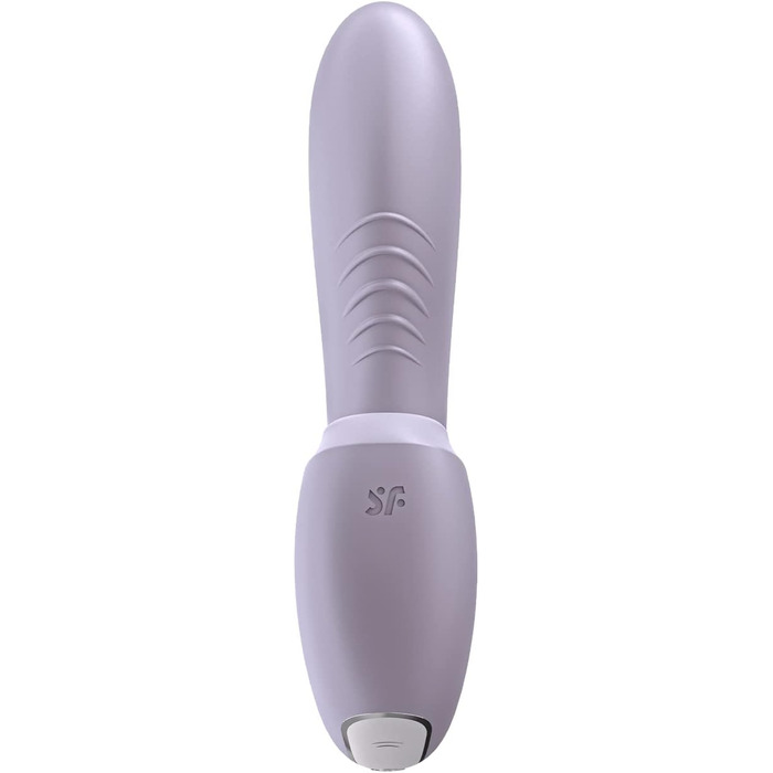 Satisfyer Sunray Connect App Rabbit - вібратор-кролик з підключенням до додатку | Стимуляція клітора та G-точки | Водонепроникний (IPX7) | Перезаряджуваний | З високоякісного силікону | Інтимний масажер для жінок (фіолетовий)