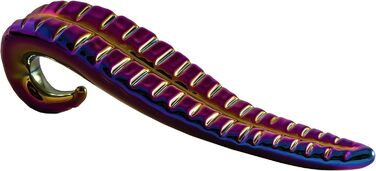 Ділтo з металу GLASSVIBRATIONS Teufelszunge Lucifer (золото/фіолетовий/хром)