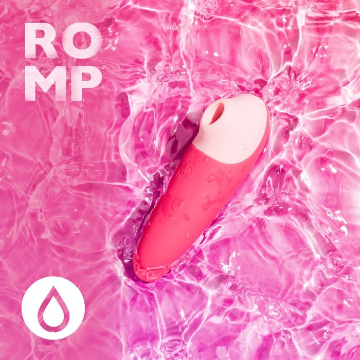Romp Shine X - вібраційний масажер для клітора з 10 рівнями інтенсивності, водонепроникний, рожевий