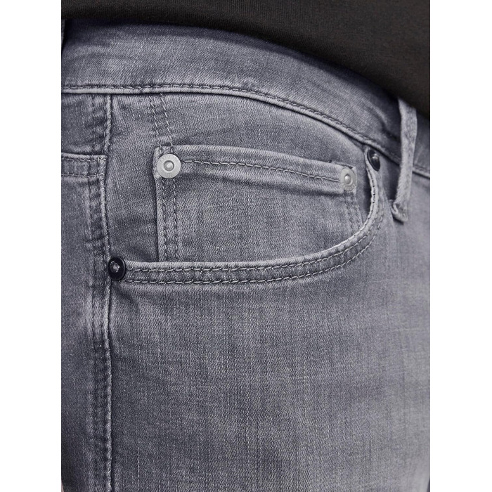 Чоловічі джинси Slim Fit Jack & Jones JJI GLENN JJICON (Сірий денім, 32W/34L)