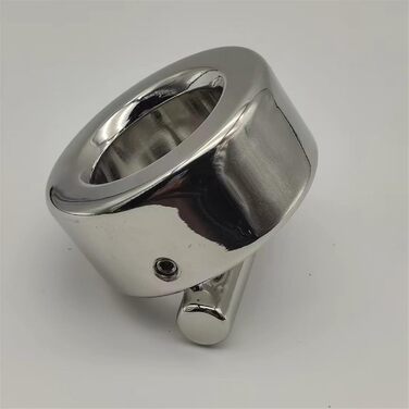 Сталевий кільцевий натягувач яєчок для чоловіків, SM-іграшка, сталевий натягувач яєчок, кільце для яєчок, натягувач пеніса, сталевий аксесуар для сексуальних ігор, Id:38/Висота:30/Діаметр:15