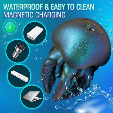 Вібратор для чоловіків з 9 режимів та щупальцями для стимуляції, секс-іграшка для чоловіків, тренажер для мошонки, для пар