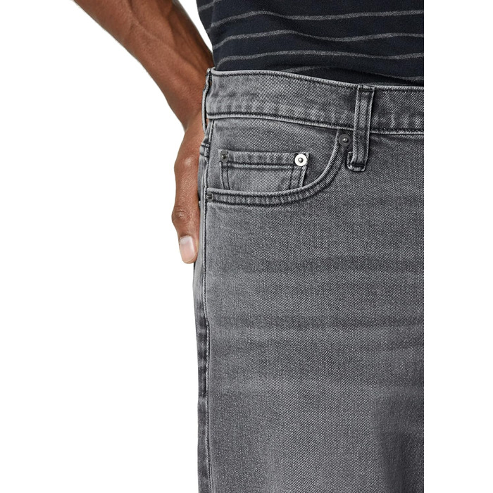 Чоловічі джинси Amazon Essentials Bootcut прямого крою, сірий вицвілий колір (31W / 32L)