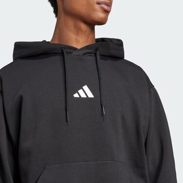 Чоловіча худі adidas Performance Feelcozy, чорна з білим, розмір XL