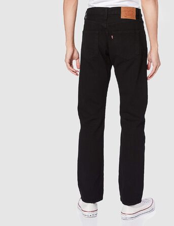 Чоловічі джинси Levi's класичні, чорні (розмір 36W / 34L)
