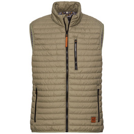 Чоловічий стібаний жилет camel active Puffer — водовідштовхувальний та вітрозахисний, зелений