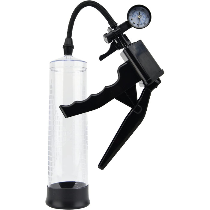 Вакуумна помпа для збільшення пеніса з манометром, сексуальна іграшка для чоловіків