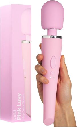 Масажер для тіла Luxy Silver (Pink) - Бездротовий вібратор для жінок з 10 режимами