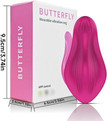 Вібратор для жінок та пар з 9 режимів вібрації та пультом дистанційного керування (APP)