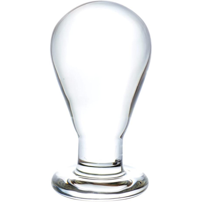 Скляний дилдо OnundOn для ануса, великий діаметр 61 мм (L)